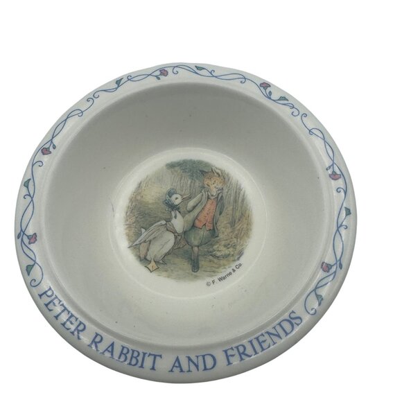 Peter Rabbit And Friends Plastic Bowl Eden F Warne & Co Design Indonesia - Picture 1 of 3